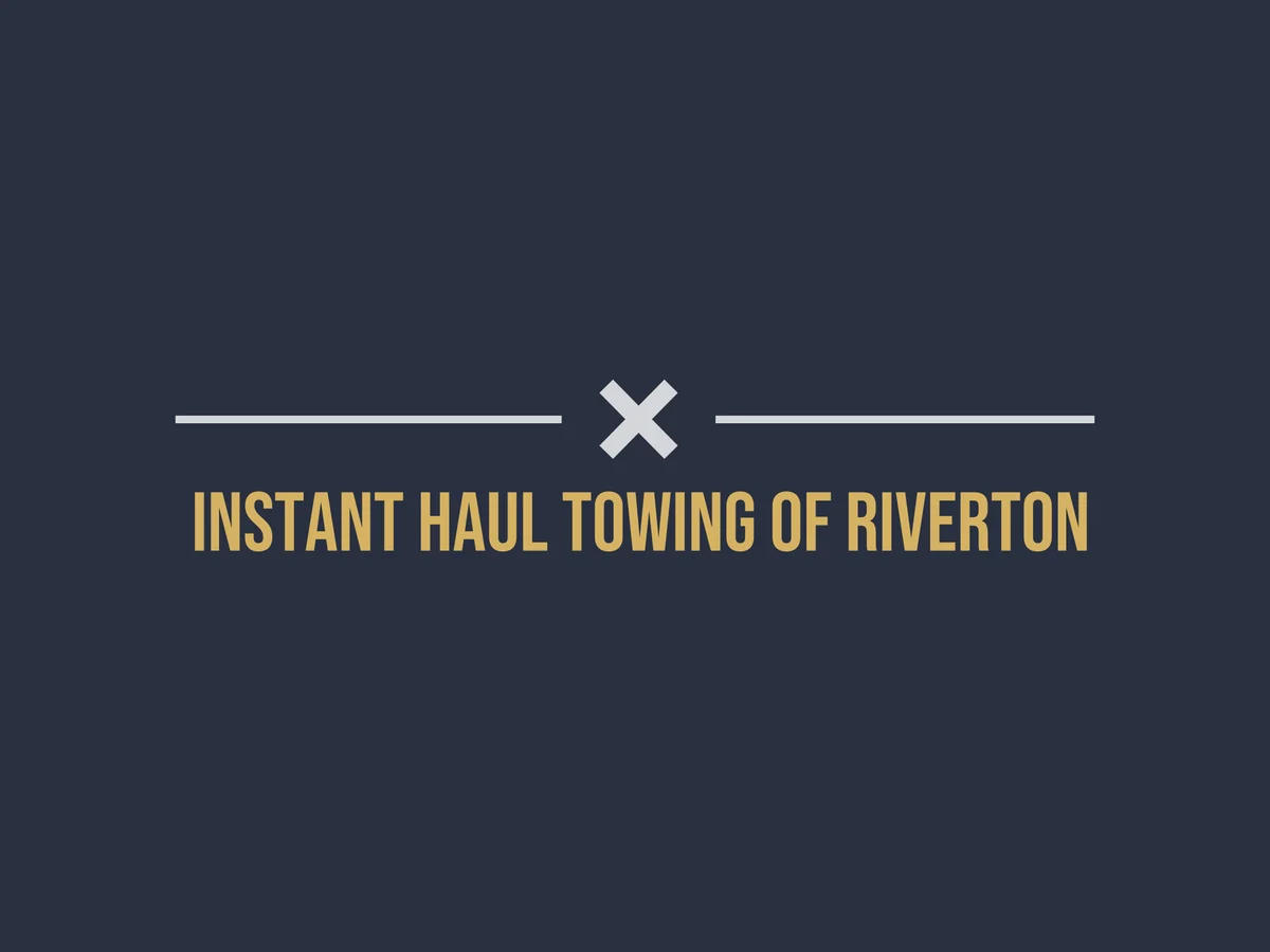 Instant Haul Towing of Riverton headshot